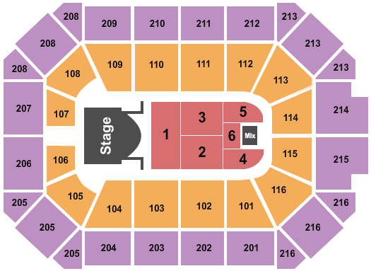 Allstate Arena Jingle Ball Seating Chart